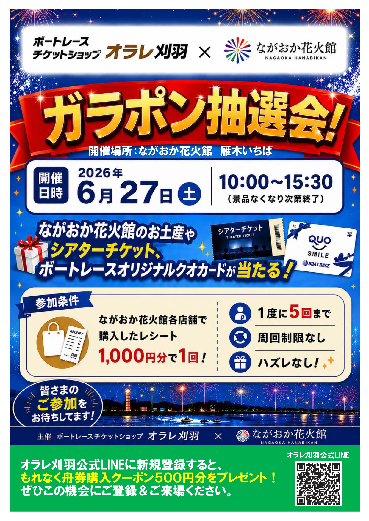 30個限定 当選品 柔太朗 キャンバスボード キラリ B ガラポン抽選会！（主催：ボートレースチケットショップORALE刈羽 様